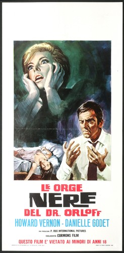 Cinema locandina orge nere - orge,