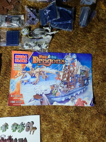 Mega bloks dragons - dragons, ice