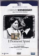 I PROMESSI SPOSI DVD Puntate 1/4 Nino Castelnuovo I Grandi Sceneggiati della TV