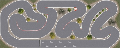 Pista corsa per - da, turbo