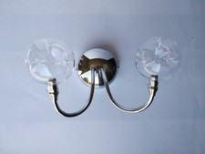 Applique MINIMA METAL SPOT 44134, in METALLO CROMATO E VETRO G4 2X20W