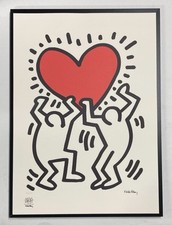 lithographie Keith HARING 50 par 70 cm