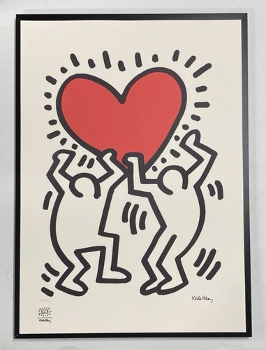 Lithographie keith haring - lithographie,