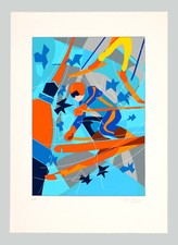 Ugo NESPOLO - "Sciatore" -