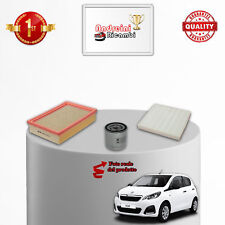 KIT TAGLIANDO FILTRI PEUGEOT 108 1.0 VTi 51KW 69CV DAL 2014 ->