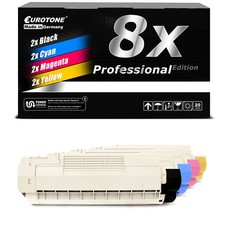 8 toner Eurotone PRO per OKI
