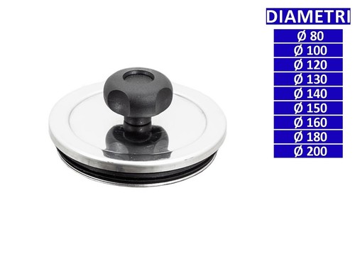 Allinox tappo ispezione canna - tappo,