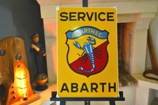 Insegna Smaltata ABARTH