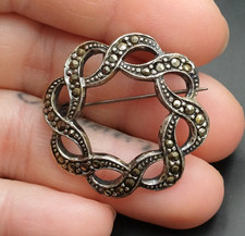 SPILLA ARGENTATA VINTAGE CON