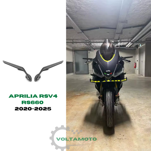 Specchietti neri aprilia rsv4 - neri,