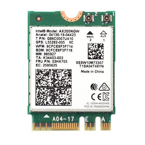 50pcs intel ax200ngw wifi - ax200ngw,