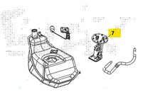 POMPA BENZINA CARBURANTE SYM