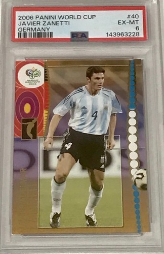 Javier zanetti 2006 panini - zanetti,