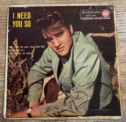 Elvis presley need you - i,