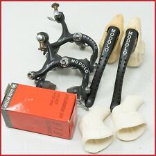 NOS MODOLO EQUIPE NERO SET FRENI PINZE TIRAGGIO LATERALE OLD ROAD RACING