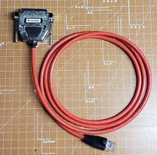 Cavo Programmazione RIB Motorola MCS2000 Nuovo TESTATO Rosso
