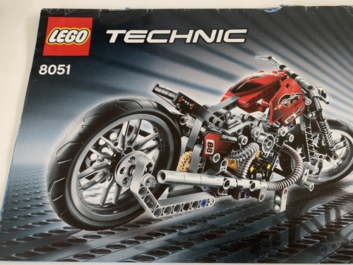 Lego technic 8051 moto solo - technic,
