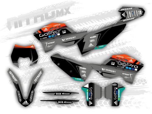 Kit grafica nitromx per ktm - kit,