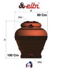 SERBATOIO ACQUA DA ARREDO IN