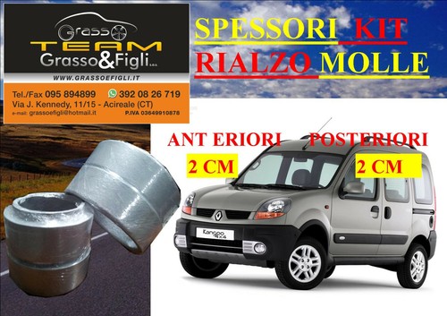 Spessori molle rialzo renault - molle,