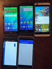 Lotto 5 HTC Desire 530 610 510 626 Ricambi ROTTI Spedizione Veloce 2 Funzionanti