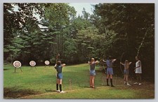 Postcard Archery Camp Wawenock