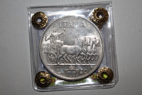 Lire 1936 impero - 1936, regno