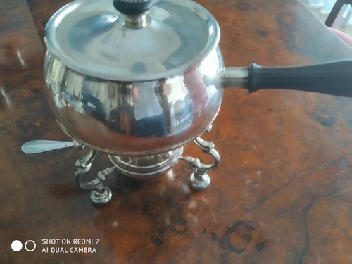 Raro set fonduta argento - , 800