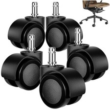 Ruote sedia ufficio 11mm, set
