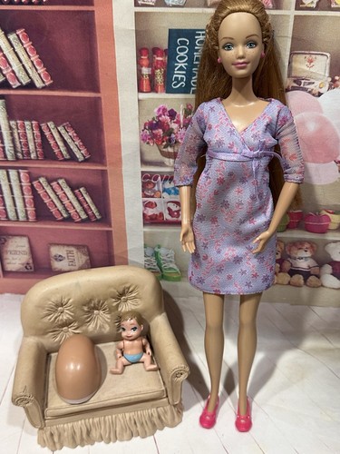 Barbie famiglia felice mamma - barbie,