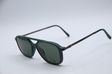 NUOVI OCCHIALI DA SOLE ECO AYON MDGN OPACHI VERDE CANNA DI FUCILE AUTENTICI CLIP-ON 53-15