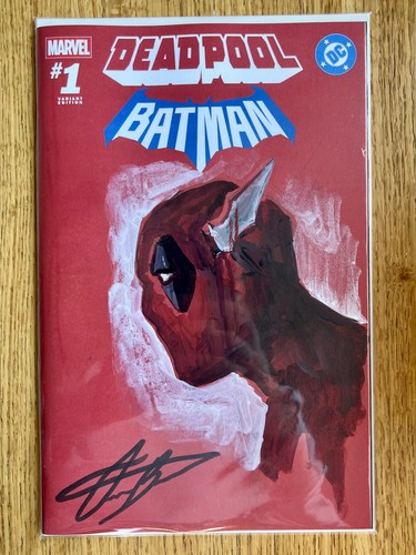 Deadpool batman aaron - batman, #1