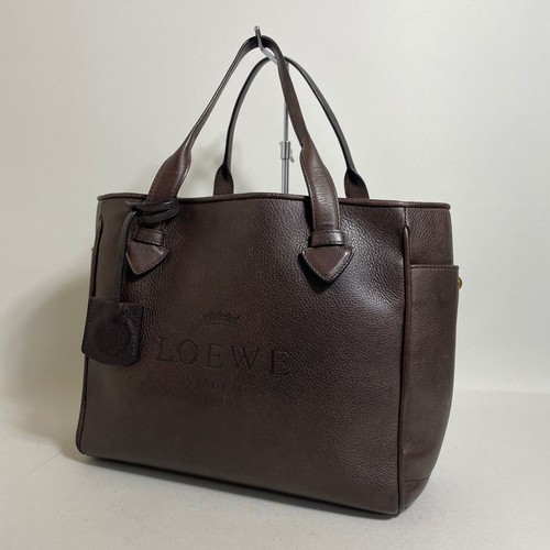 Loewe tote bag heritage pelle - tote,