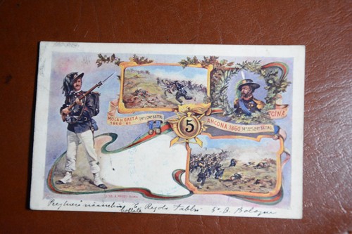Cartolina militare rgt - cartolina, 5