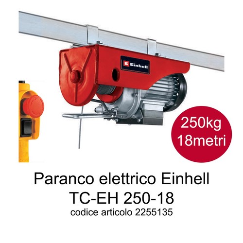 Paranco elevatore elettrico