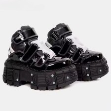 Scarpe punk rock retrò punta