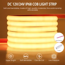 Striscia led cob 12v 24v - striscia,