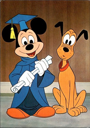 Cartolina walt disney company - disney,
