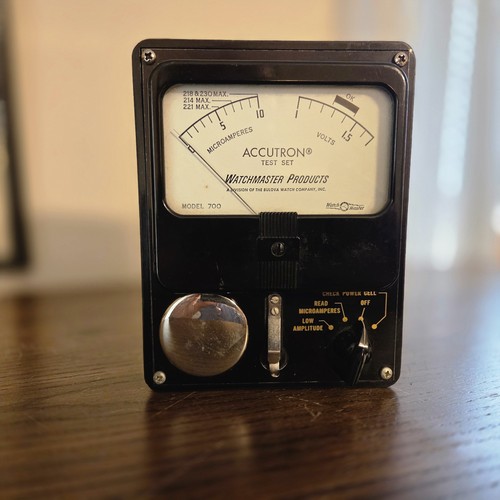 Bulova accutron 700 - test, set