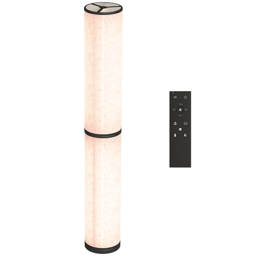 Homcom lampada terra - lampada, a