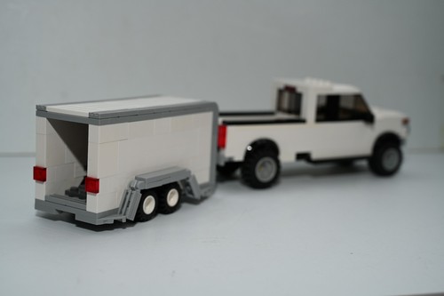 Rimorchio pickup chiuso
