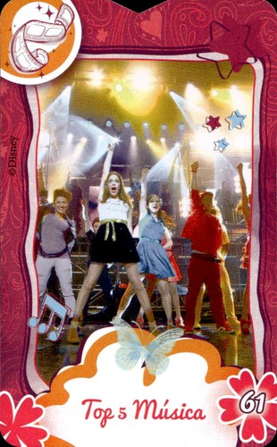 Card violetta giochi preziosi - violetta,