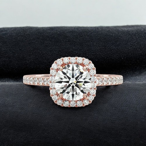 Anello oro rosa - in,