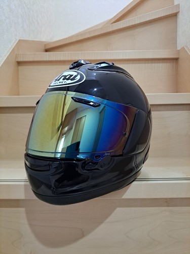 Arai glass black helmet - black,