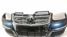 Paraurti Anteriore Volkswagen Golf Variant V 2003-2008 Blu Scuro Difetto Graffi