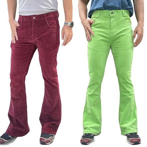 Pantaloni flared corduroy - pantaloni,