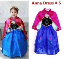 Princess Anna Elsa Queen Girls