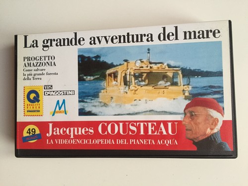Vhs jacques cousteau - jacques, la