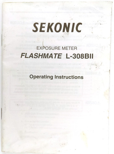 Sekonic flashmate 308bii - sekonic,