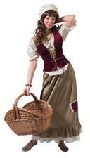 Costume da cameriera medievale
